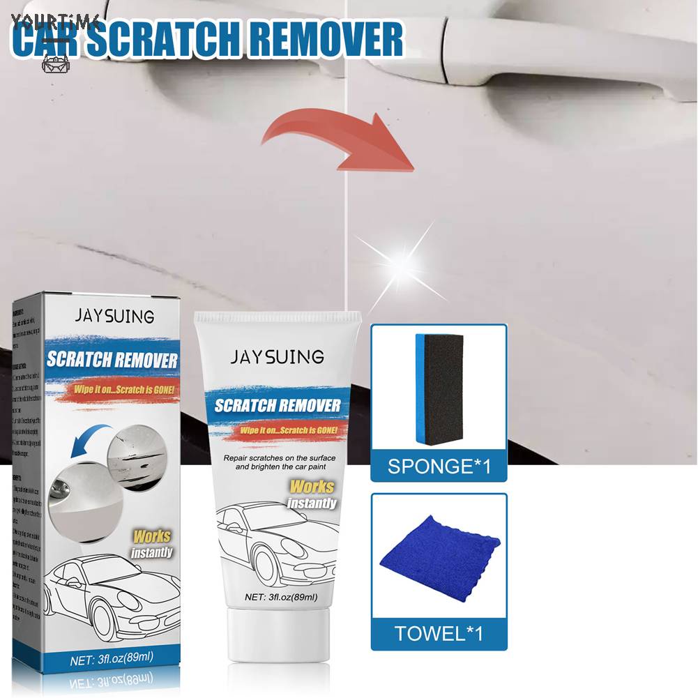 Kem Đánh Bóng Chống Trầy Kèm Mút Xốp Chuyên Dụng Cho Xe Hơi