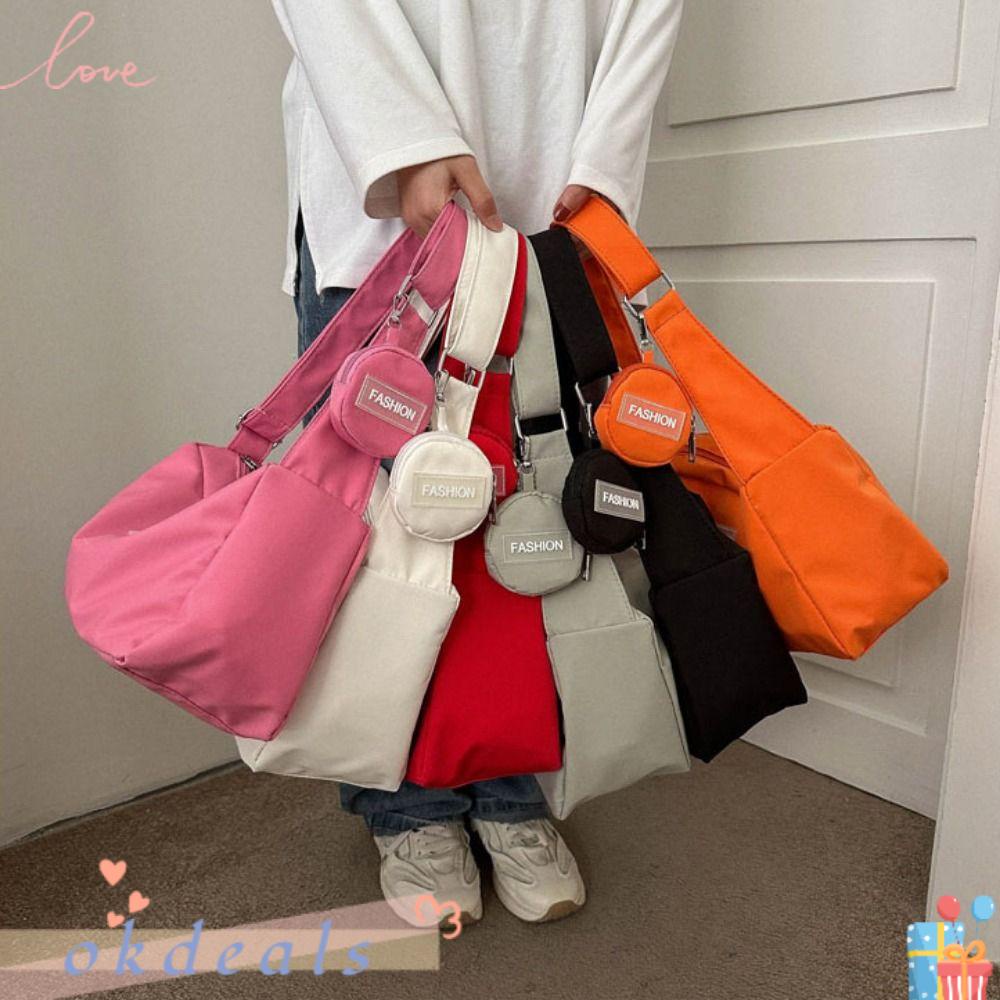 OKDEALS Túi Đeo Chéo Cỡ Lớn Siêu Nhẹ Thời Trang Cho Nữ