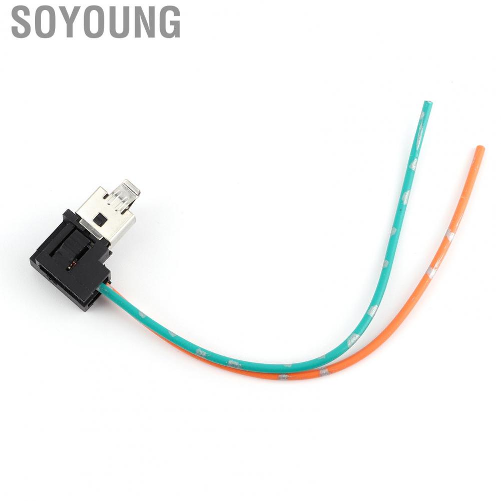 Soyoung bar mount base Car Bulb Socket Copper Core Dual Wire Positive and Negative Adapter Connector Accessories