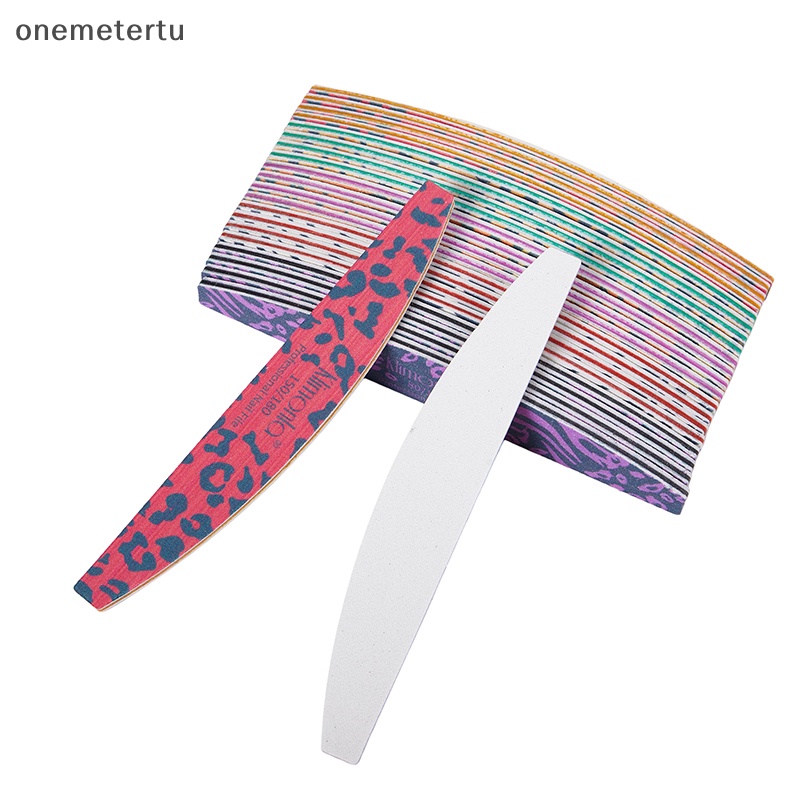 Cây Dũa Móng Tay Hình Bán Nguyệt 100 / 180 Độc Đáo