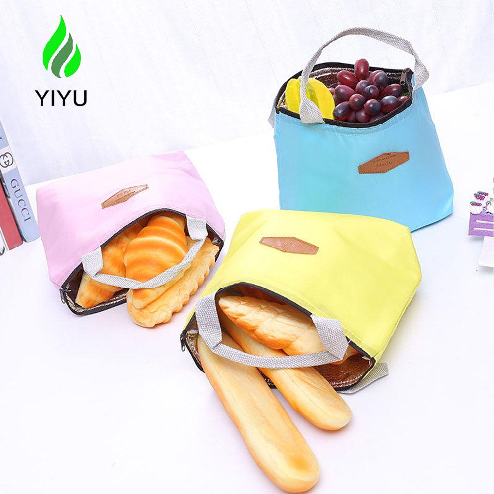 1 Túi Đựng Thức Ăn Trưa Cách Nhiệt Thời Trang Sức Chứa Lớn Cho Nam Và Nữ