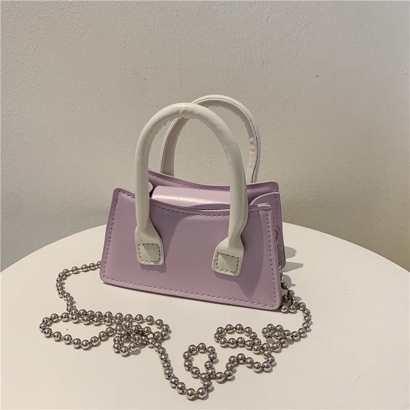 Túi Đeo Chéo Mini Hình Vuông Nhiều Màu Sắc Đa Năng Thời Trang Mùa Hè Cho Nữ