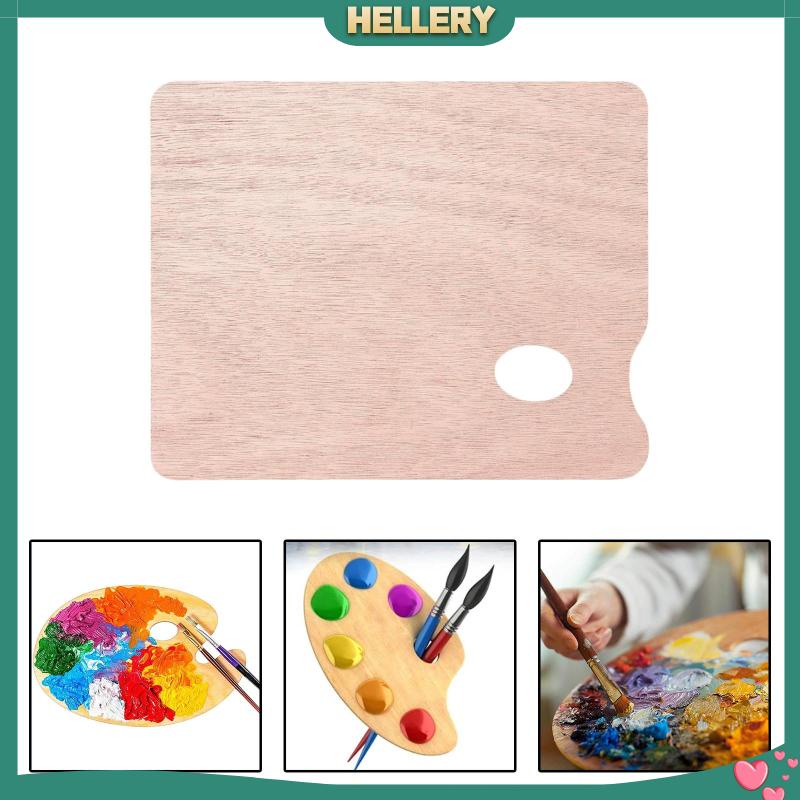 Bảng Pha Màu Nước DIY Bằng Gỗ Dành Cho Người Mới Bắt Đầu