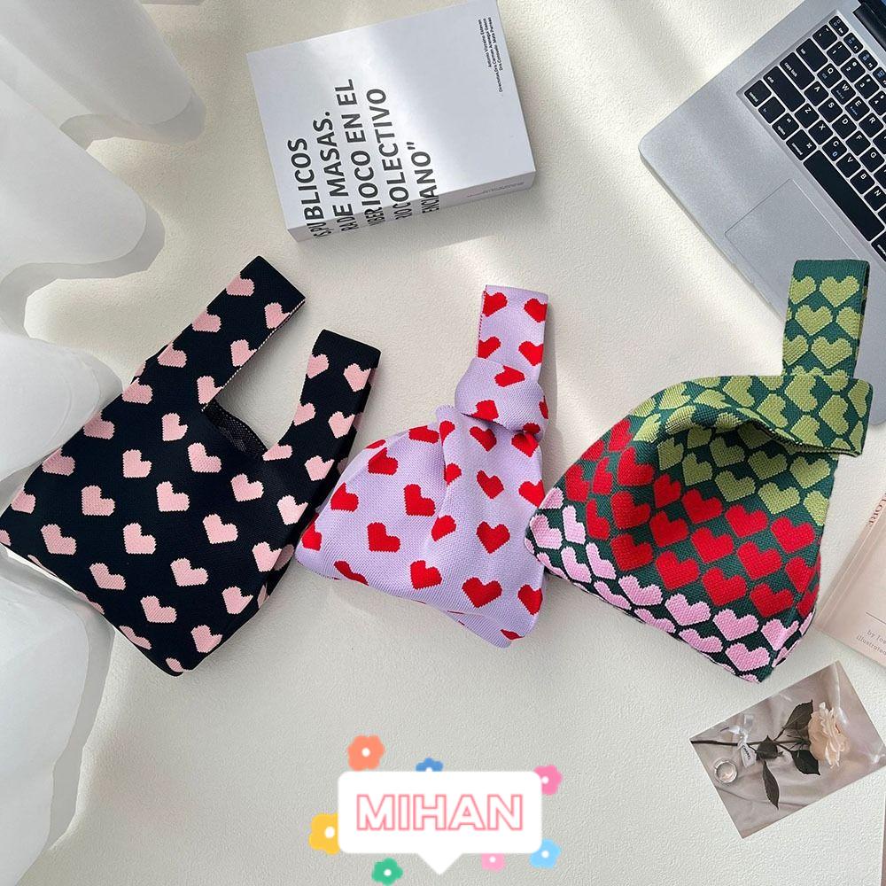 Túi Xách Đan Len Mini MIHAN1 Thời Trang Cho Nữ