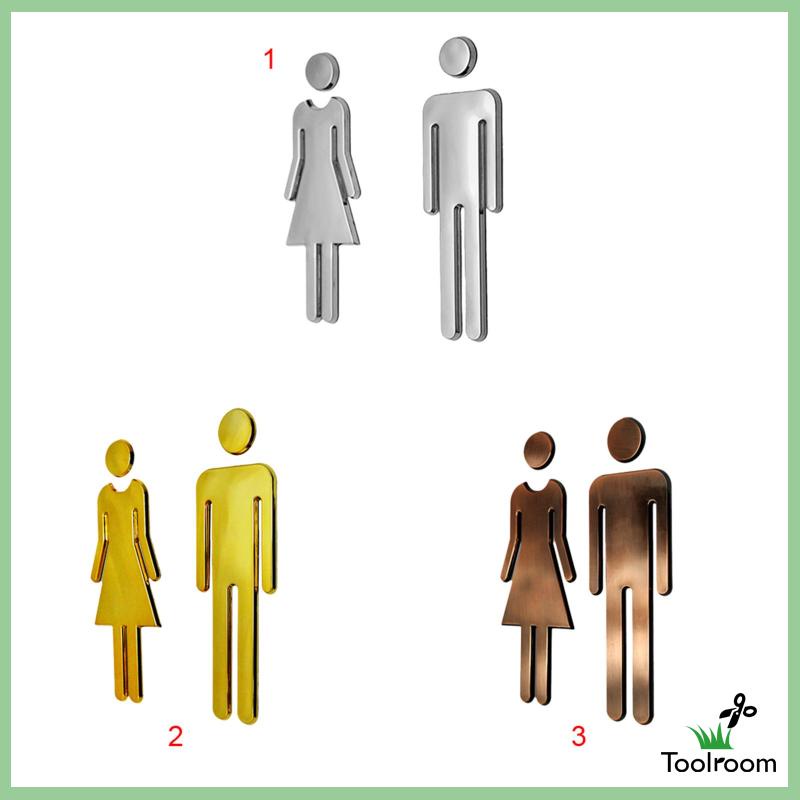 [Toolroom] Wc Bảng Hiệu Phòng Vệ Sinh Phòng Tắm