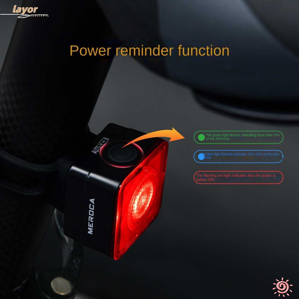 Đèn Chiếu Hậu Sạc USB Thiết Kế Nhỏ Gọn Cho Xe Đạp