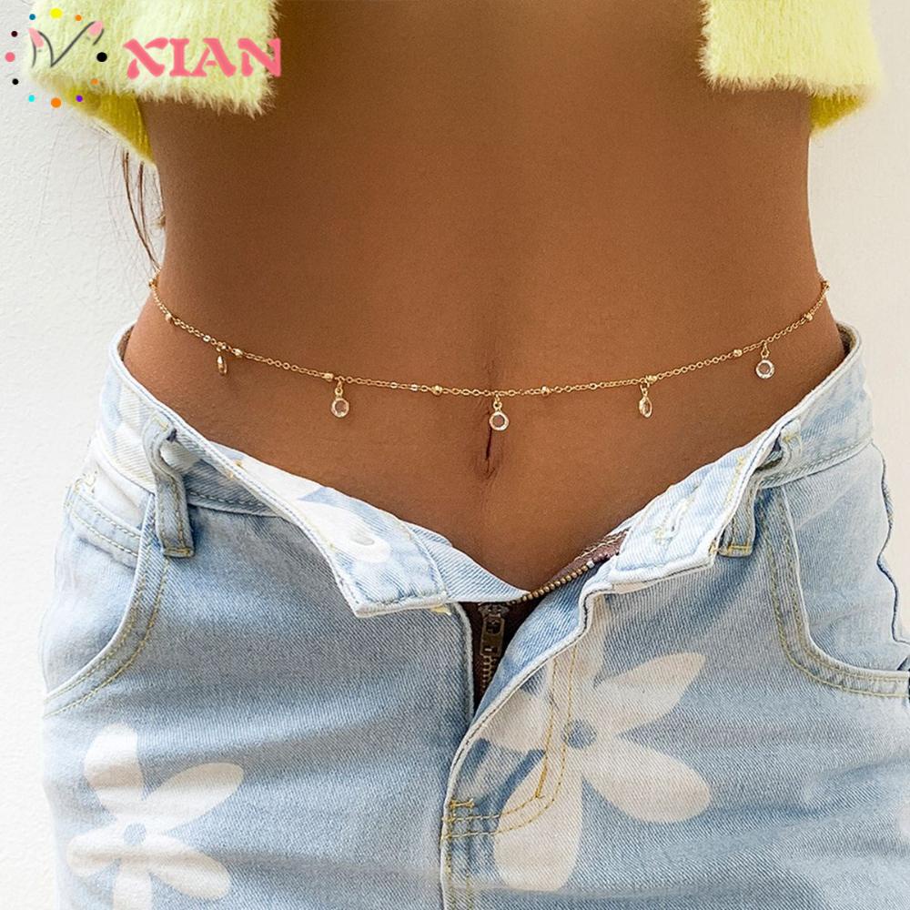 Xiantin Dây Xích Đeo Hông Thời Trang Mùa Hè Quyến Rũ