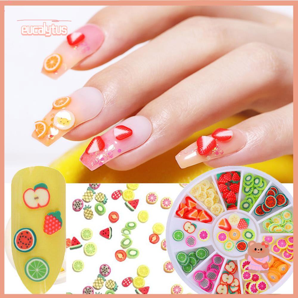 Miếng Dán Trang Trí Móng Tay 3D Nhiều Kiểu Dáng Dễ Thương