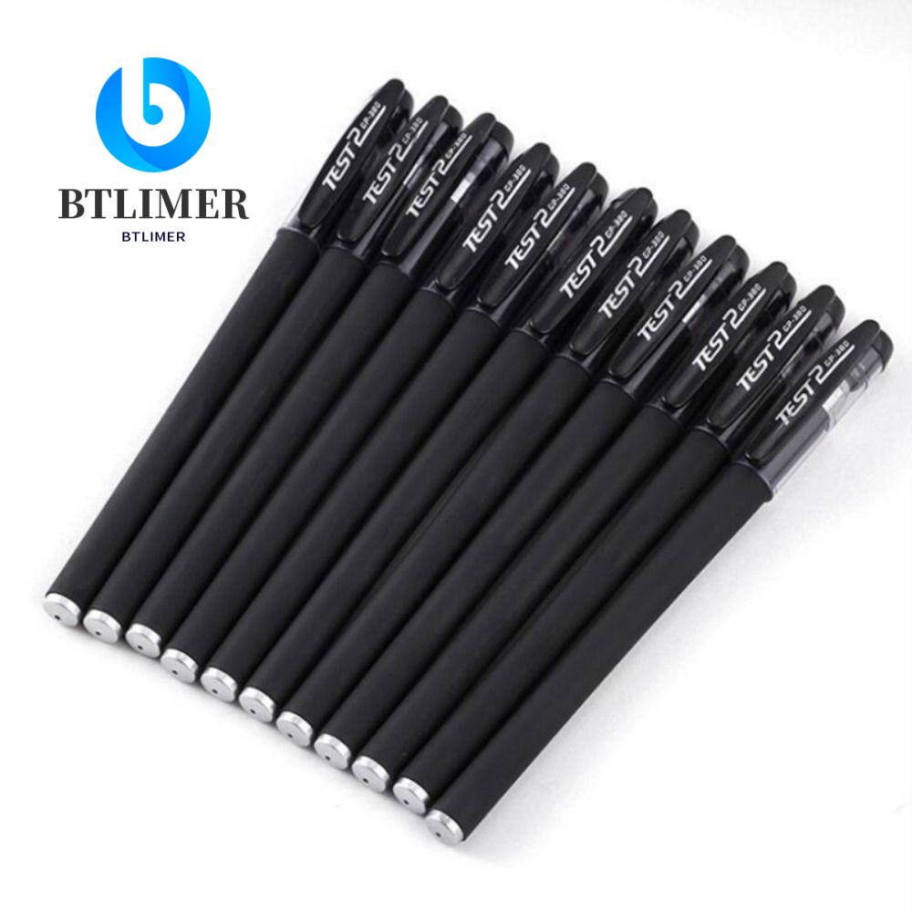 Set 10 Bút Bi Mực Đen / Đỏ / Xanh Dành Cho Học Sinh