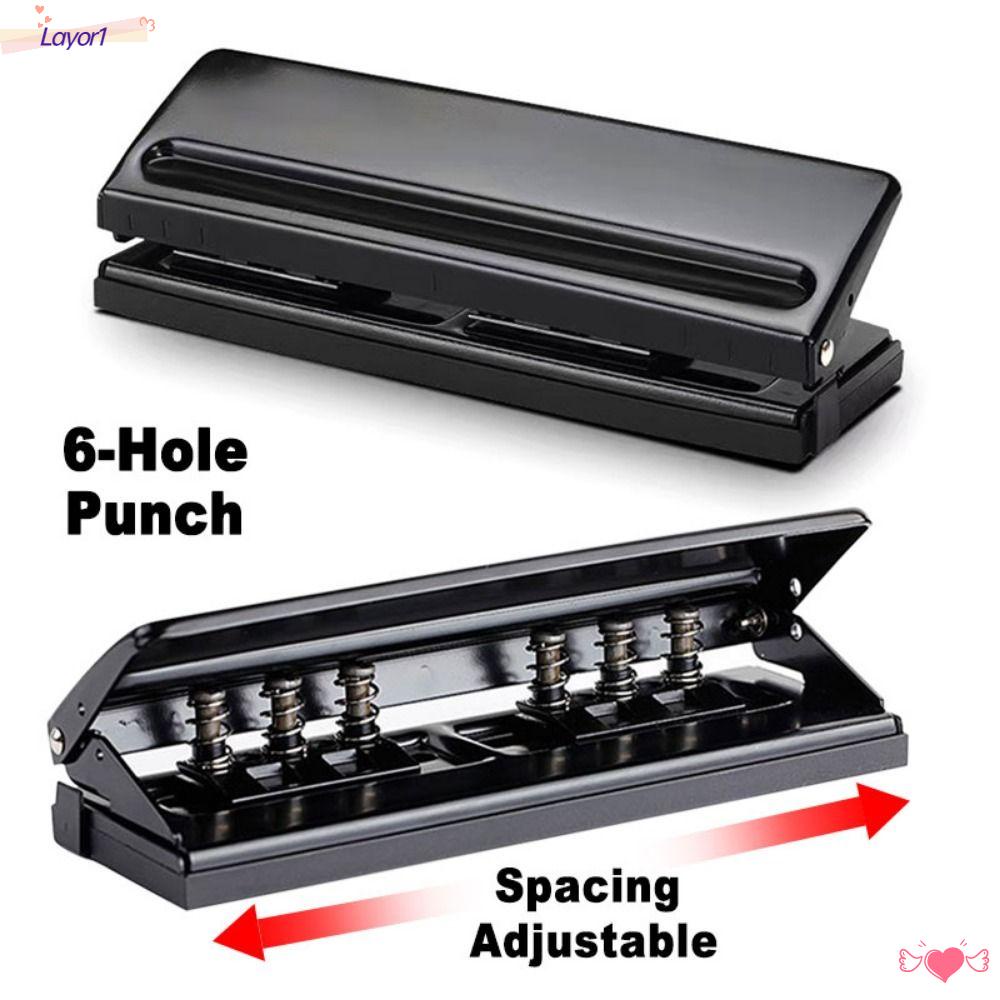 Layor1 Dụng Cụ Đục Lỗ Lá Kim Loại Trang Trí Sổ Tay Nhật Ký DIY