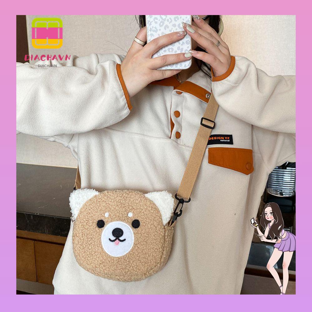 Túi Xách Lông Nhung Phong Cách Thời Trang Nhật Bản Dành Cho Nữ
