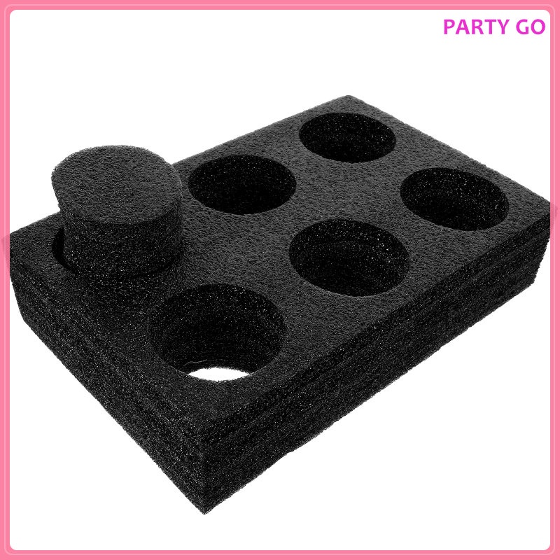 Giá Đỡ Cốc Trà Sữa / Cà Phê Bằng Len Ngọc Trai Tiện Dụng