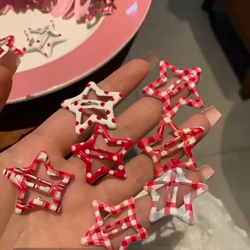 Kẹp Tóc Hình Ngôi Sao Năm Cánh Xinh Xắn Cho Nữ