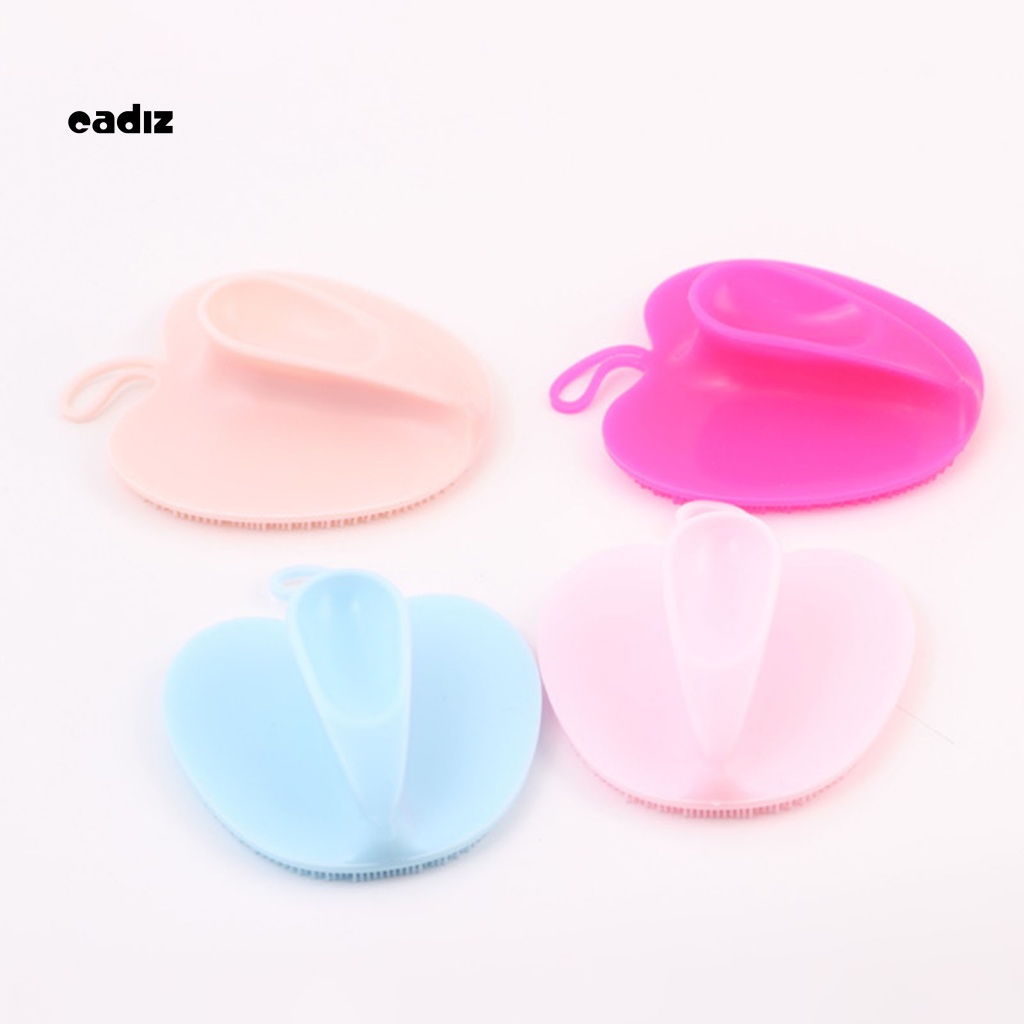 Bàn Chải Chà Rửa Mặt Cầm Tay Siêu Mềm Thân Thiện Với Da Chống Trượt Tẩy Tế Bào Chết