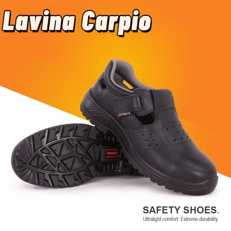 Giày Bảo Hộ Lao Động Lavina Carpio Chống Trượt Chống Mài Mòn Thoáng Khí Mới Bảo Vệ An Toàn Cho Nam Sự Bảo Vệ