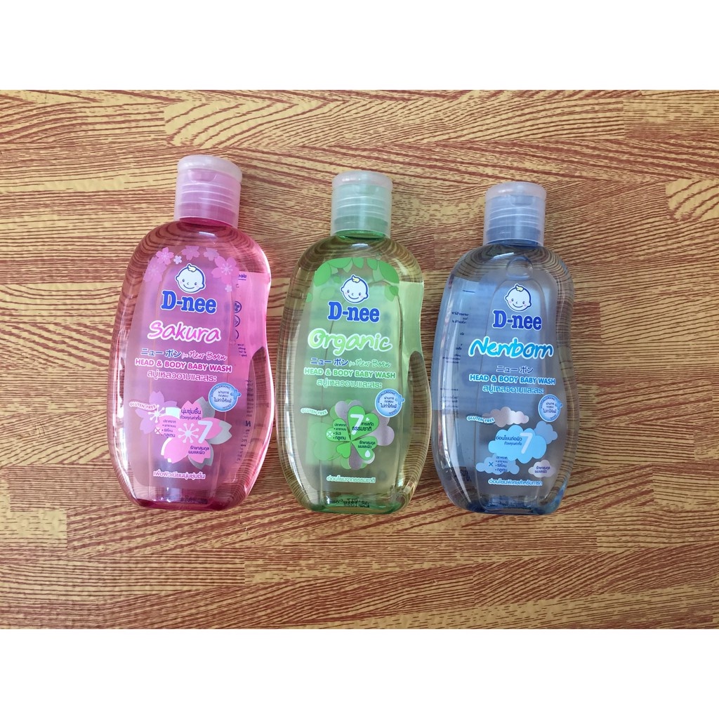 Sữa Tắm Gội Toàn Thân Dnee An Toàn Cho Bé Hương Thơm Mát  ...