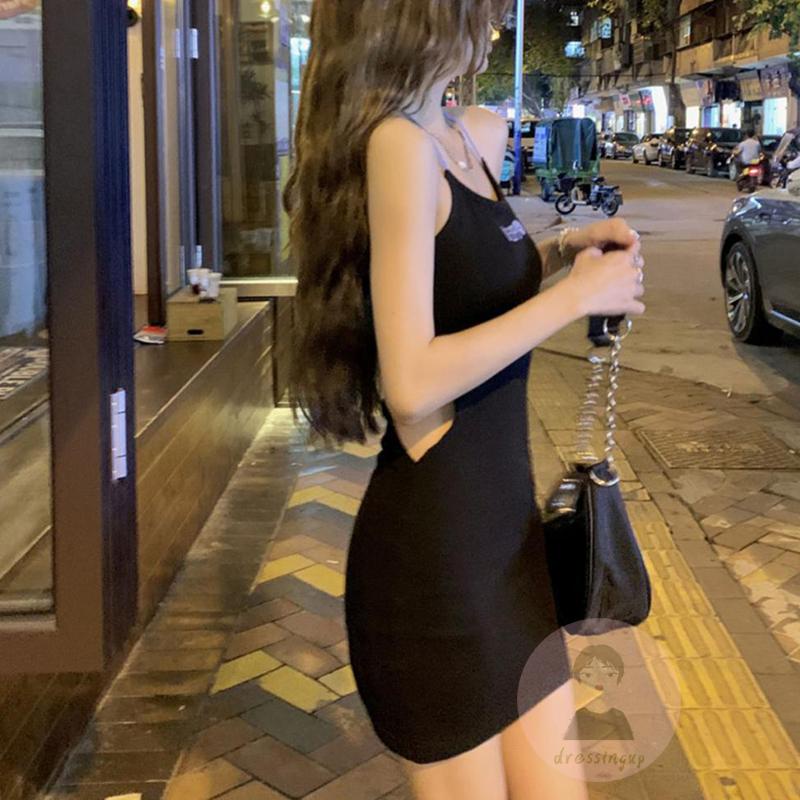 Đầm không tay dáng ôm Hở Lưng Quyến Rũ Cho Nữ