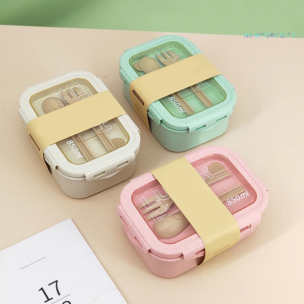 Hộp cơm Hai Ngăn Dung Tích Lớn 850ML