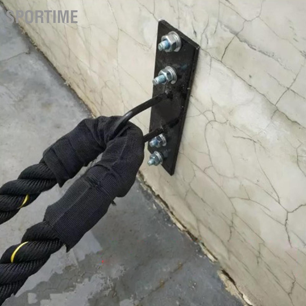 Bán hàng nóng Treo Tường Móc Miếng Lót Mắt Tấm Kim Loại Vòng Huấn Luyện Dây Xoay Tập Gym