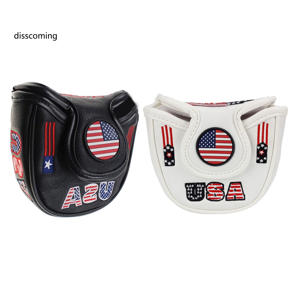 Băng Đô SL SL SL SL| Vỏ Bọc Đầu Gậy Đánh Golf Bằng Da Giả Mềm Khóa Từ Tính Chống Nước Chống Bụi