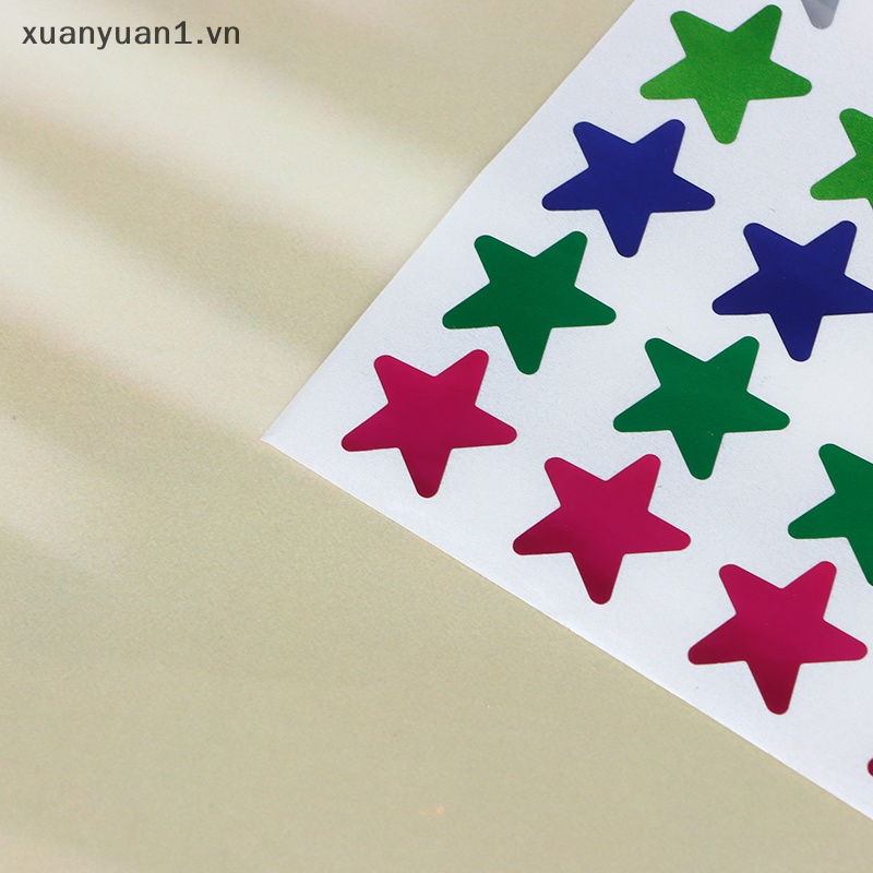 Xuan Set 10 Tấm Nhãn Dán Mini Dùng Làm Phần Thưởng Giáo Viên Mẫu Giáo