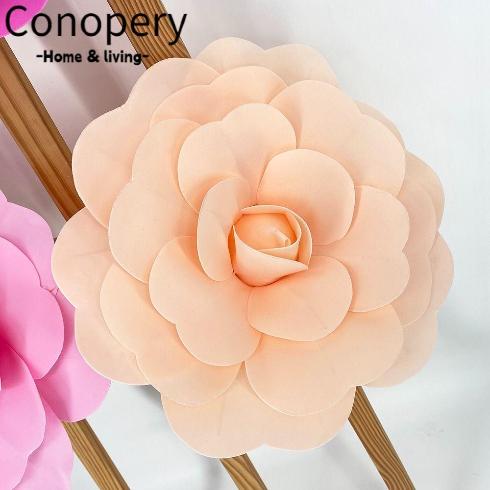 CONOPERY 1 Vòng Hoa Nhân Tạo Dùng Trang Trí Mới DIY