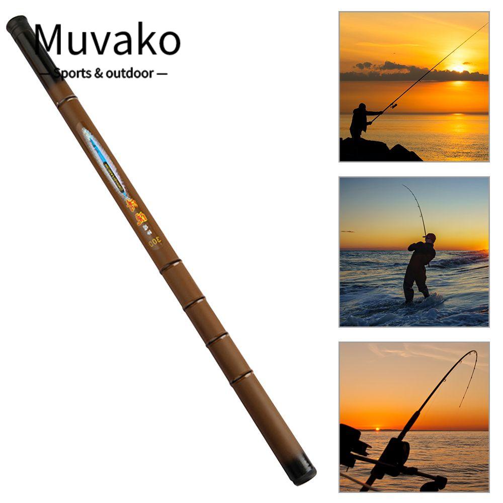 MUVAKO Cần Câu Cá Siêu Nhẹ Có Thể Thu Gọn Tiện Dụng