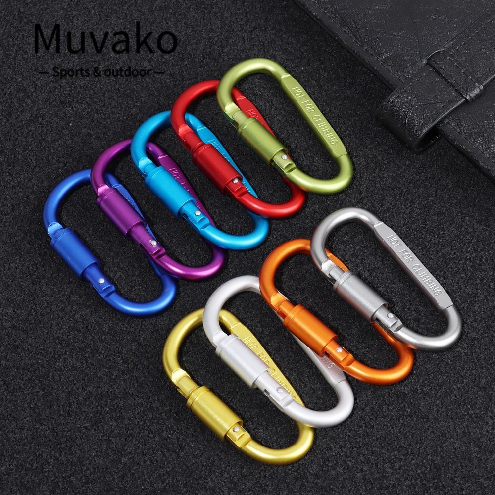 MUVAKO Móc Khóa Leo Núi Bằng Hợp Kim Nhôm Nhiều Màu Mới