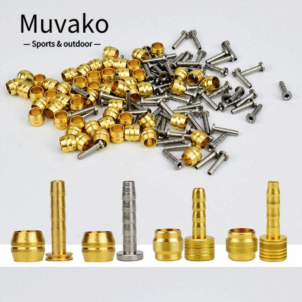 MUVAKO Set 10 Cặp Phanh Đĩa Thủy Lực Chất Lượng Cao Cho Xe Đạp MTB