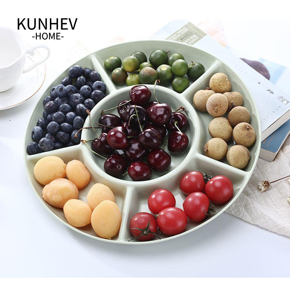 KUNHEV Khay Đựng Trái Cây Khô / Rau Củ Quả Để Bàn Siêu Bền Tiện Dụng Cho Nhà Bếp /