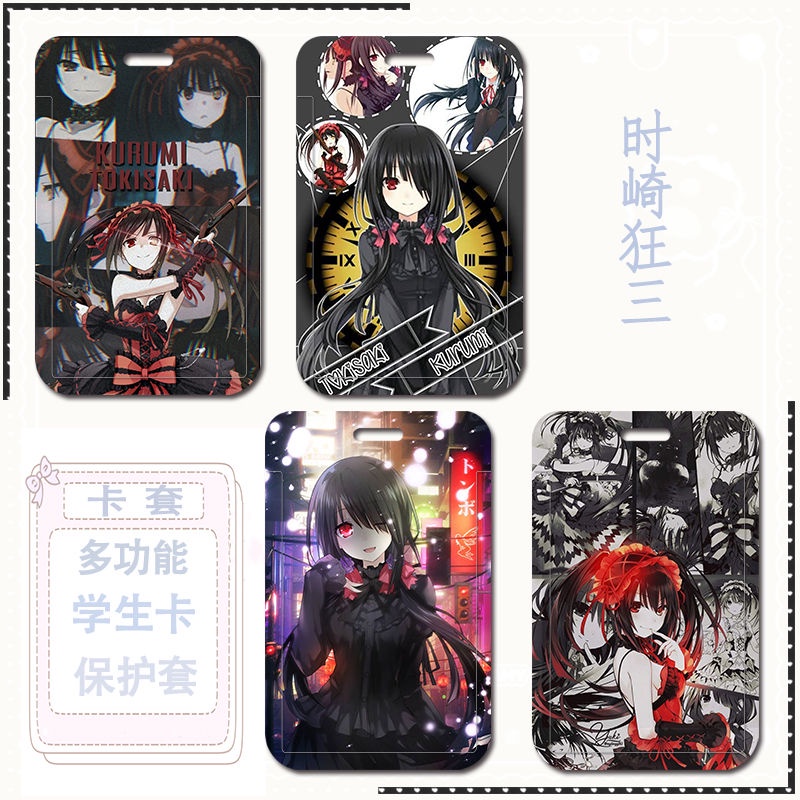Ốp Điện Thoại Họa Tiết Hoạt Hình Date A Live Tokisaki Kurumi DIY