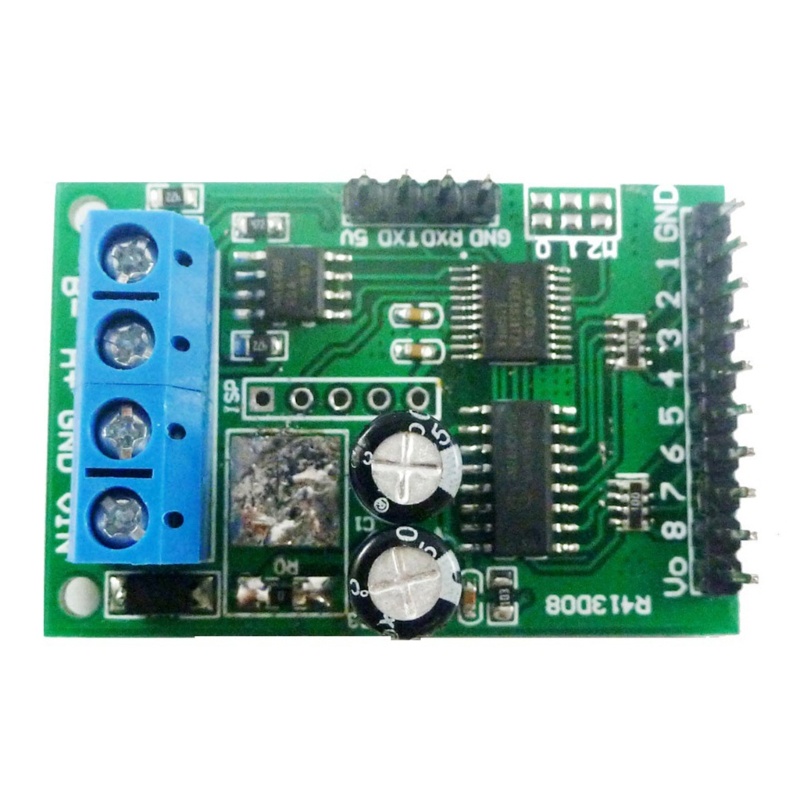 Bảng Mạch Rơ Le Modbus 8 Kênh RS485 Kèm Bộ Chỉ Dẫn Dành Cho PLCControl - 5V 6-24V