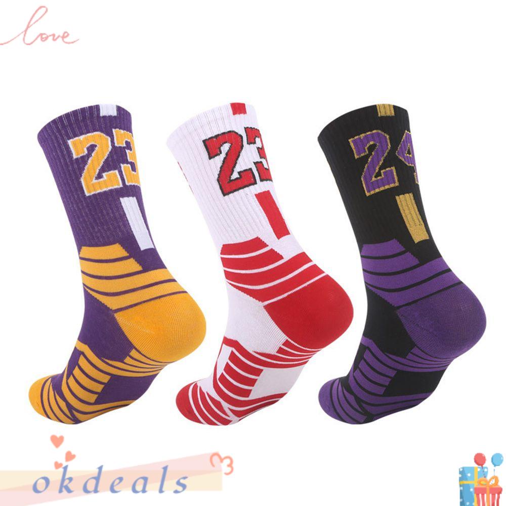 Vớ Thể Thao Bằng Cotton Mau Khô Chuyên Nghiệp OKDEALS