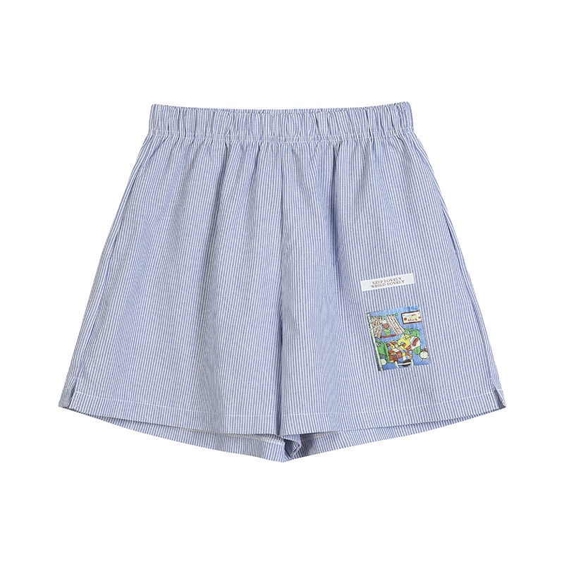 Quần ngắn ống rộng Plus Size Thời Trang Mùa Hè Cho Nữ