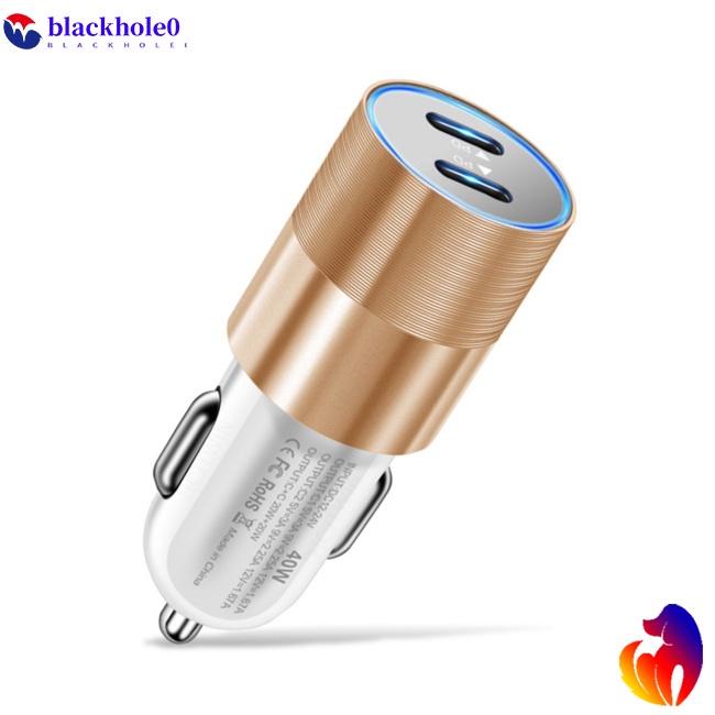 Trạm Sạc Nhanh Loại C 40w Hai Cổng Pd Tương Thích Với Iphone 13 12 11