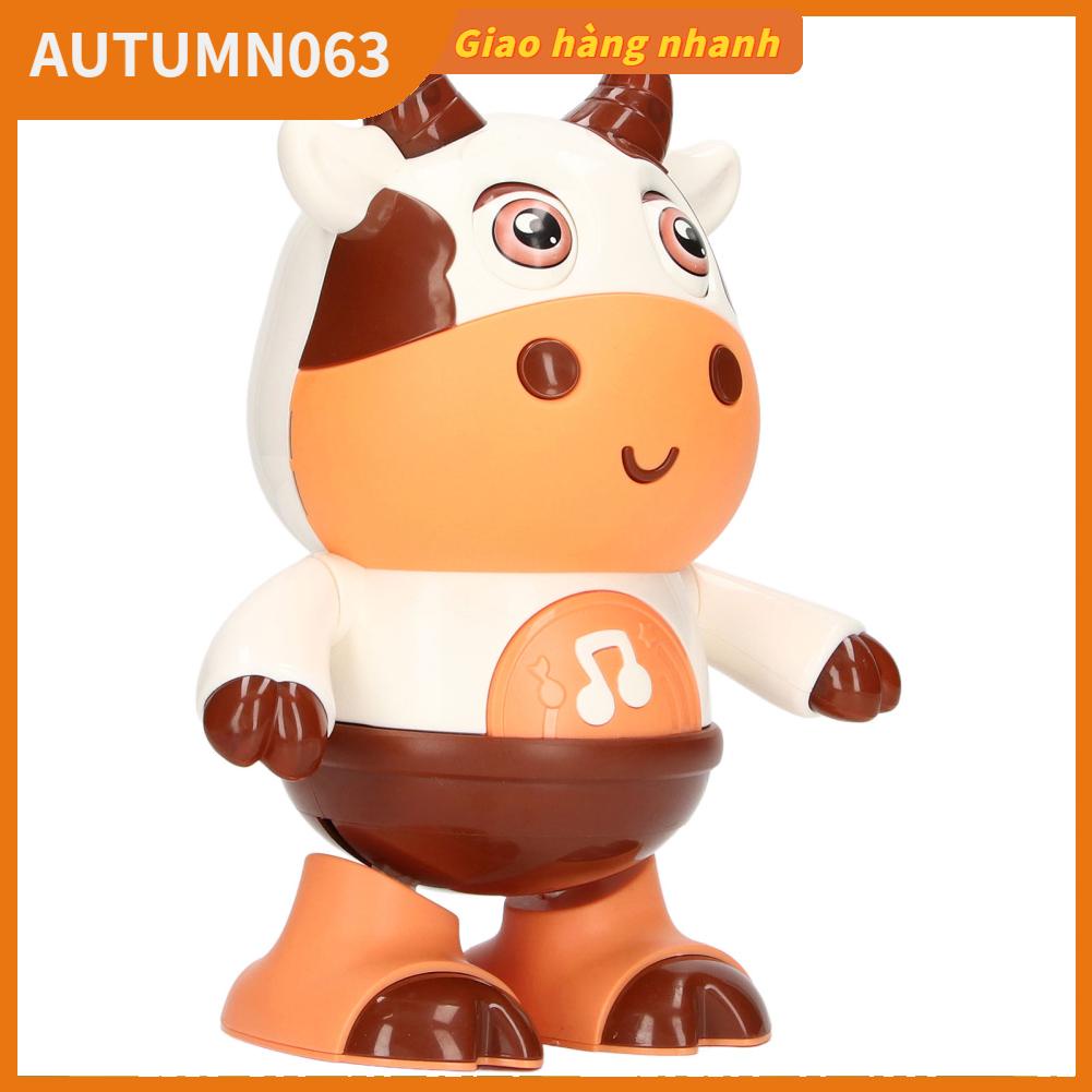 Autumn063 Đồ chơi động vật điện tử Hát nhảy Chiếu sáng Tay chân linh hoạt âm nhạc tương tác Tiếng Anh