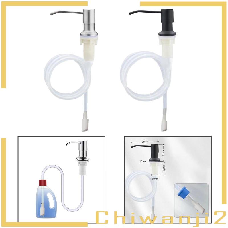 [Chiwanji2] Ống Đựng Xà Phòng Mở Rộng Cho Bồn Rửa Nhà Bếp Nhà Tắm