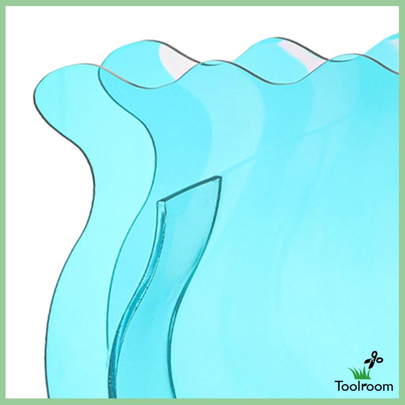 Lọ Hoa Bằng Acrylic Trong Suốt Thiết Kế Tối Giản Dùng Trang Trí