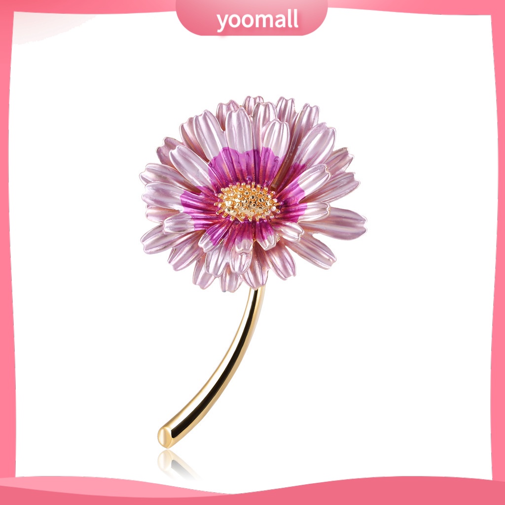 [YM] Trâm Cài Áo Bằng Hợp Kim Thân Thiện Với Môi Trường Hình Hoa