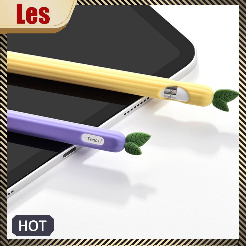 Vỏ Bảo Vệ Bút Cảm Ứng Bằng Silicon Họa Tiết Trái Cây Dễ Thương Cho Appie Pencil