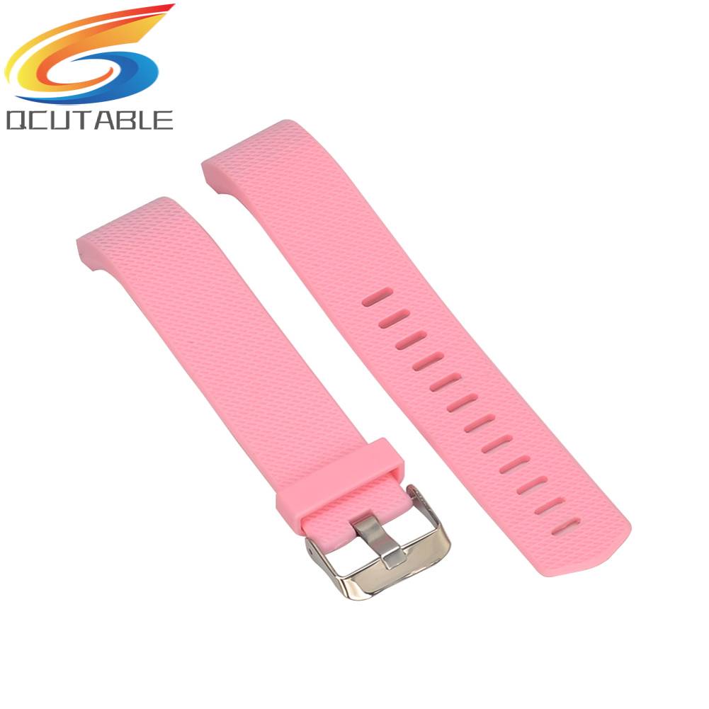 Dây Đeo Silicon Cho Đồng Hồ Thông Minh Fitbit Charge 2