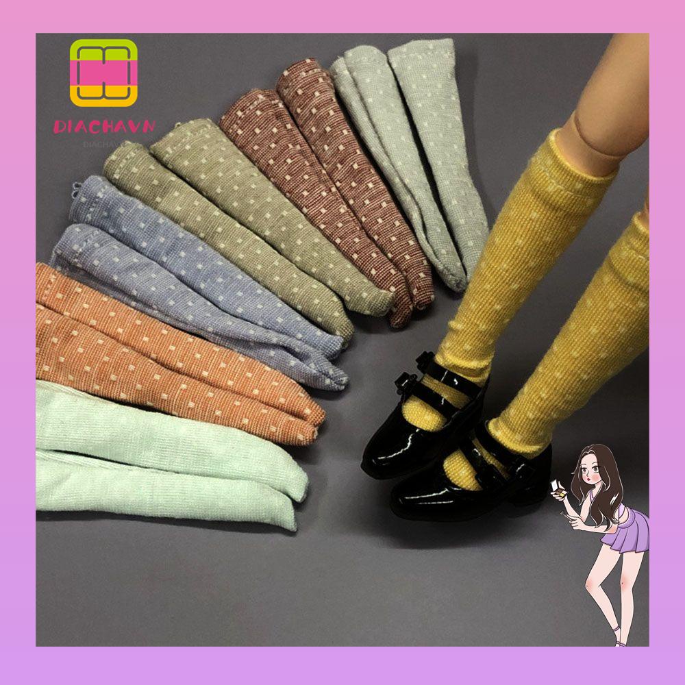 DIACHAVN 1 Đôi Tất Ren Chất Lượng Cao Cho Búp Bê Barbie