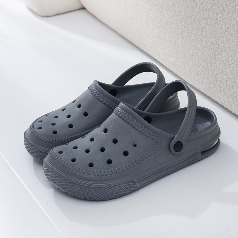 Dép MUCHAO đế bằng dày dặn thắt nơ xinh xắn thời trang cho nữ