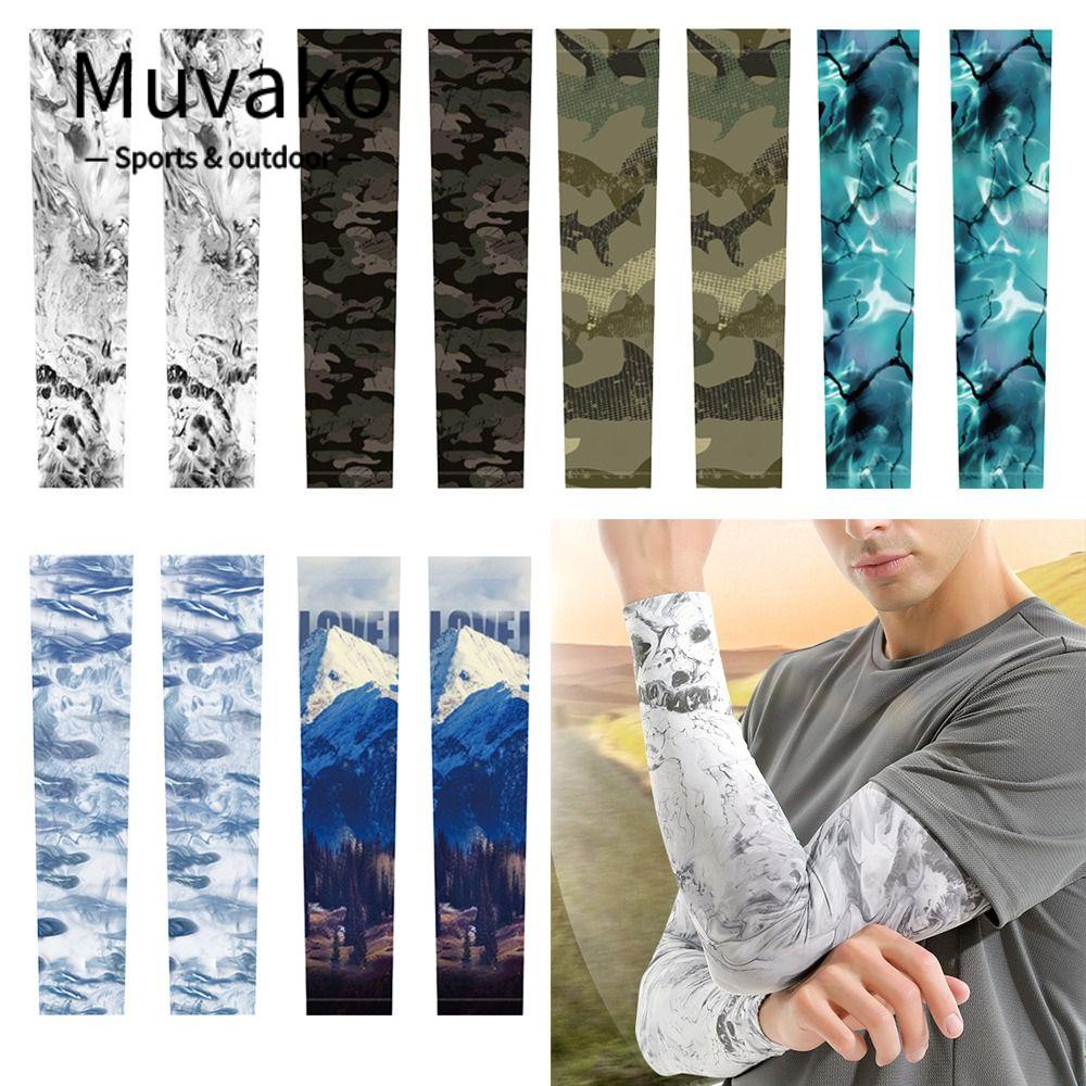 MUVAKO Găng Cánh Tay  Phong Cách Thể Thao Thời Trang Mùa Hè Mát Mẻ