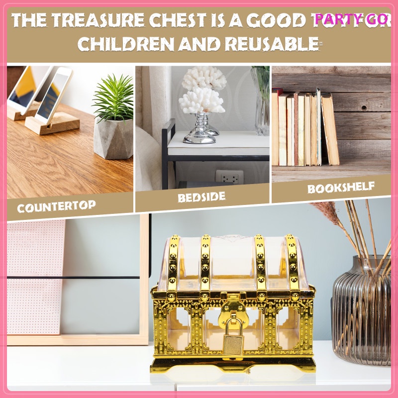 Bộ Đồ Chơi Trang Điểm Phong Cách Cướp Biển Vintage Cho Bé