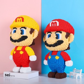 Đồ Chơi Lắp Ráp Mario 50CM Giảm Căng Thẳng