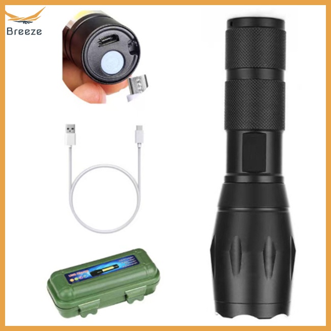 Đèn Pin A100 Mini Cầm Tay Sạc Usb Tiện Lợi Dành Cho Đi Cắm Trại
