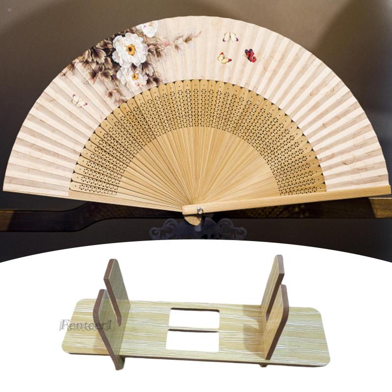 [Fenteer1] Quạt Đứng Cầm Tay Có Thể Gấp Lại Đế Trưng Bày Cho Quán Bar Tiệc Tùng