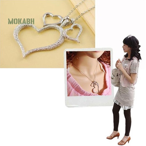 Vòng cổ Họa Tiết Ba Trái Tim Thời Trang