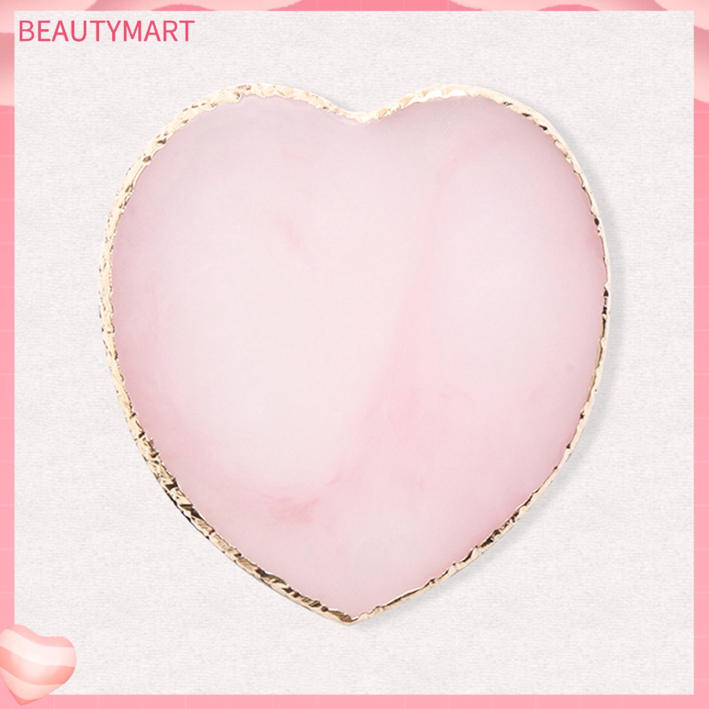 Khay Đựng Màu Sơn Móng Tay Bằng Nhựa Hình Trái Tim Tinh Tế